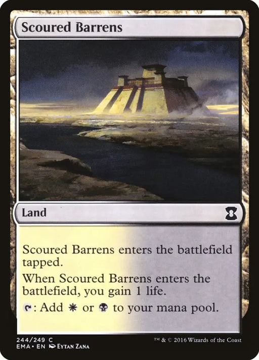 Scoured Barrens [Eternal Masters] - MTG Single