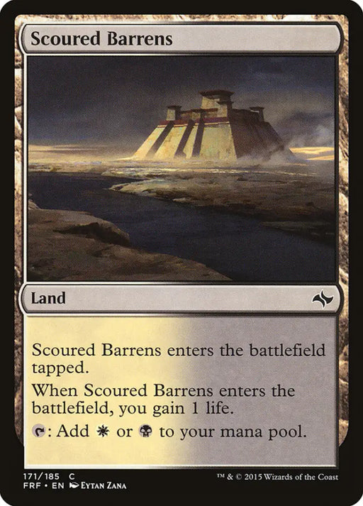 Scoured Barrens [Fate Reforged] - MTG Single