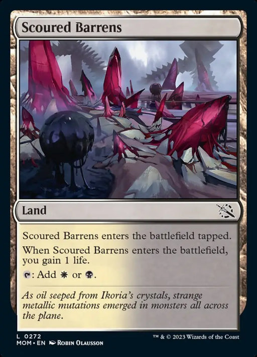 Scoured Barrens [March of the Machine] - MTG Single