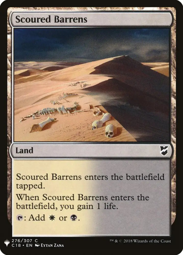 Scoured Barrens [Mystery Booster] - MTG Single