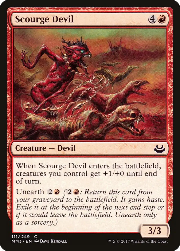 Scourge Devil [Modern Masters 2017] - MTG Single