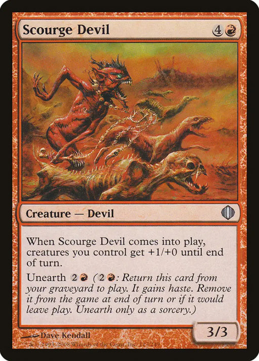 Scourge Devil [Shards of Alara] - MTG Single
