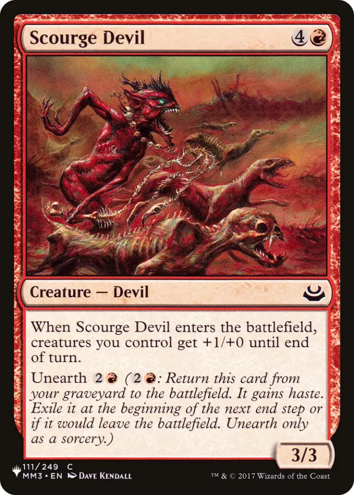 Scourge Devil [The List] - MTG Single