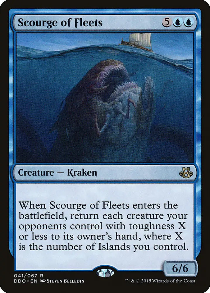 Scourge of Fleets [Duel Decks: Elspeth vs. Kiora] - MTG Single