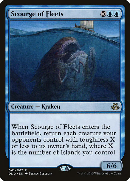 Scourge of Fleets [Duel Decks: Elspeth vs. Kiora] - MTG Single