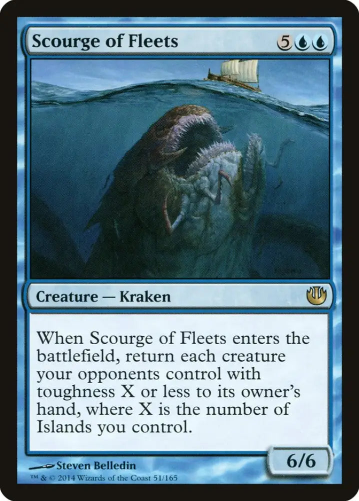 Scourge of Fleets [Journey into Nyx] - MTG Single
