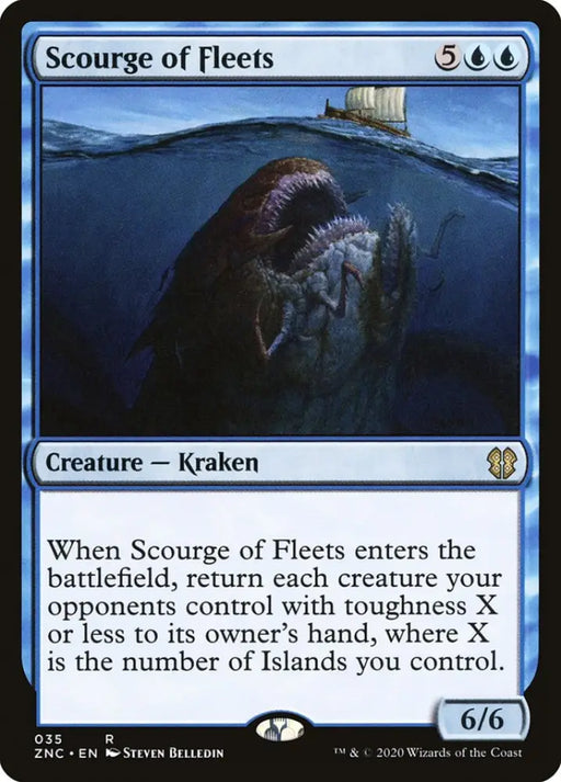 Scourge of Fleets [Zendikar Rising Commander] - MTG Single