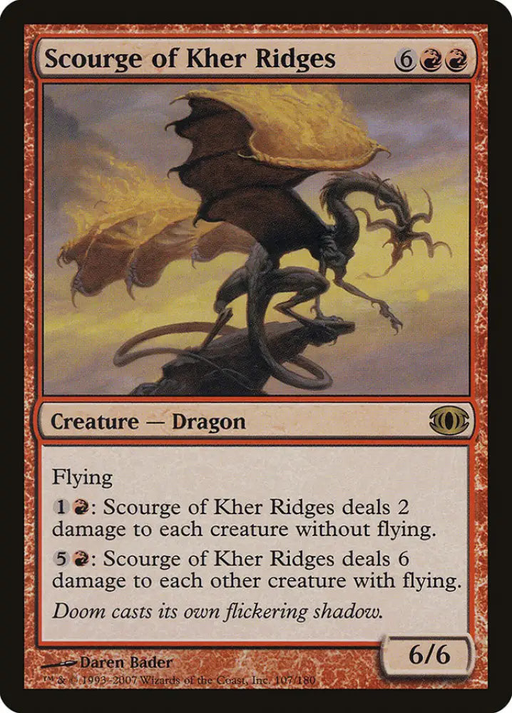 Scourge of Kher Ridges [Future Sight] - MTG Single