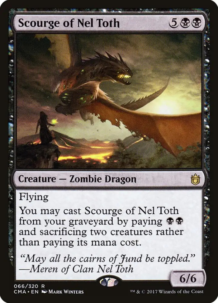 Scourge of Nel Toth [Commander Anthology] - MTG Single