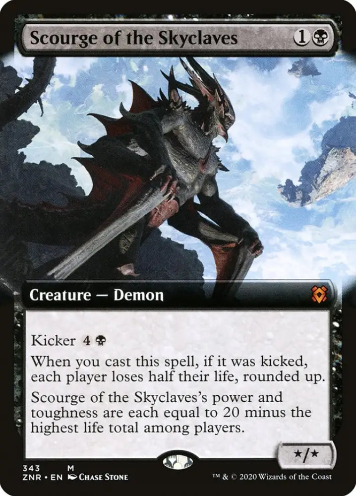 Scourge of the Skyclaves (Extended Art) [Zendikar Rising] - MTG Single