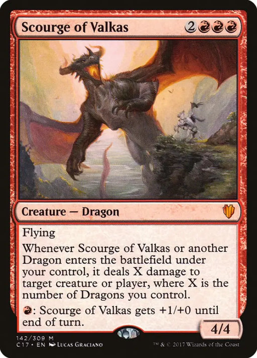 Scourge of Valkas [Commander 2017] - MTG Single