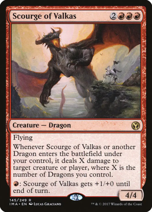 Scourge of Valkas [Iconic Masters] - MTG Single