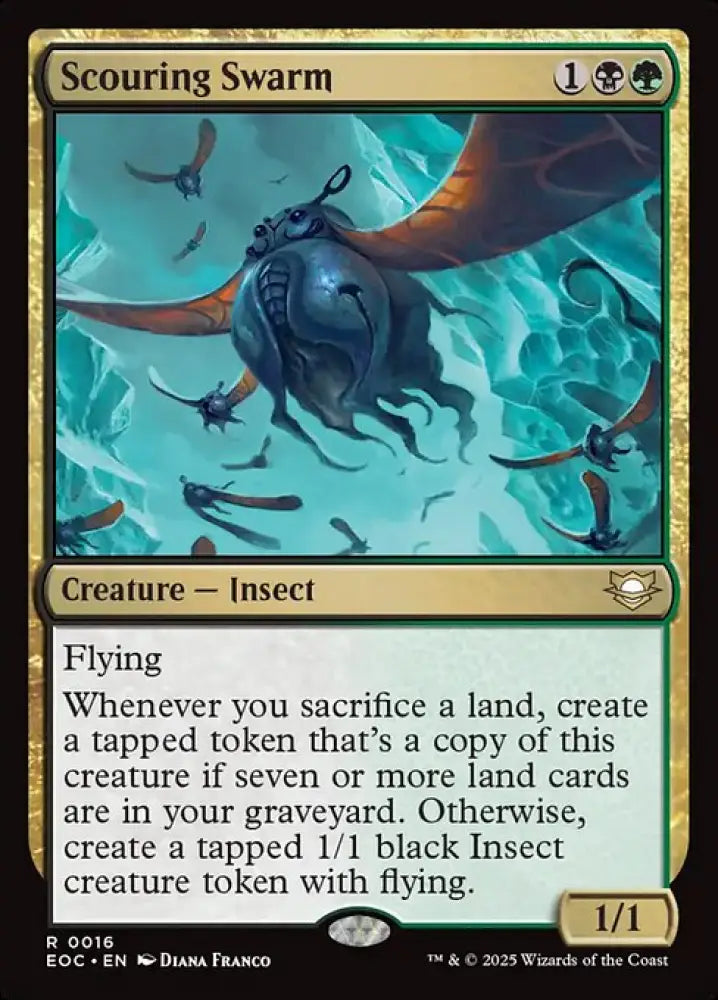 Scouring Swarm (16) [Edge of Eternities Commander]