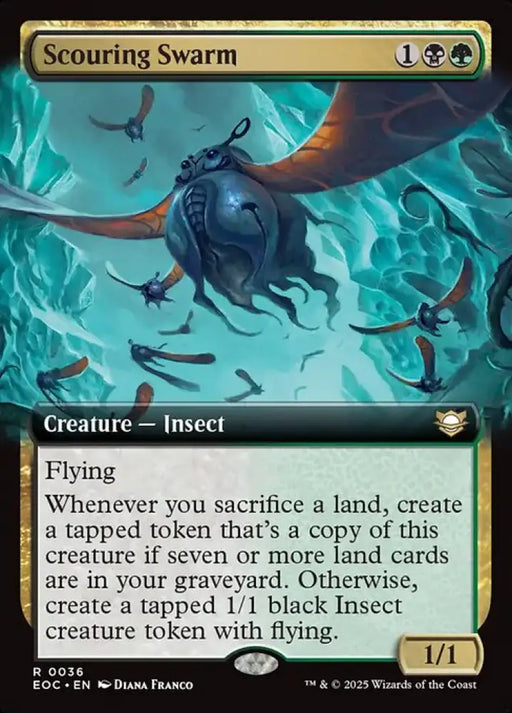 Scouring Swarm (36) [Edge of Eternities Commander]