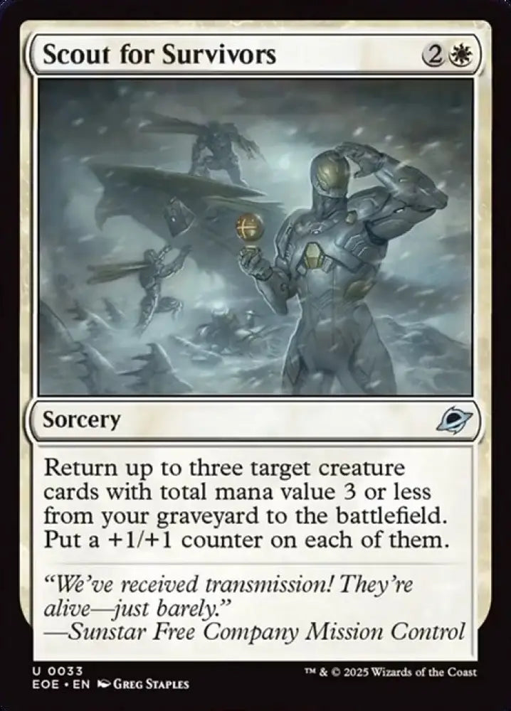 Scout for Survivors (33) [Edge of Eternities]