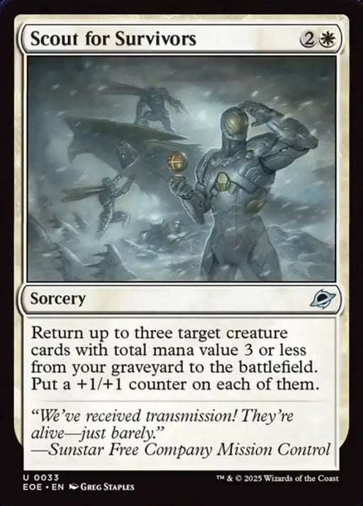 Scout for Survivors (33) [Edge of Eternities]
