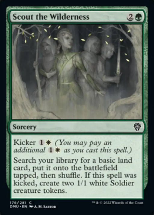 Scout the Wilderness [Dominaria United] - MTG Single