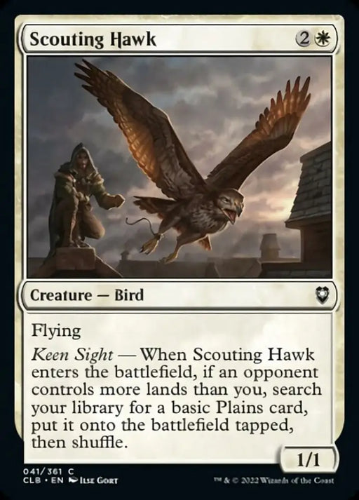 Scouting Hawk [Commander Legends: Battle for Baldur’s Gate] - MTG Single