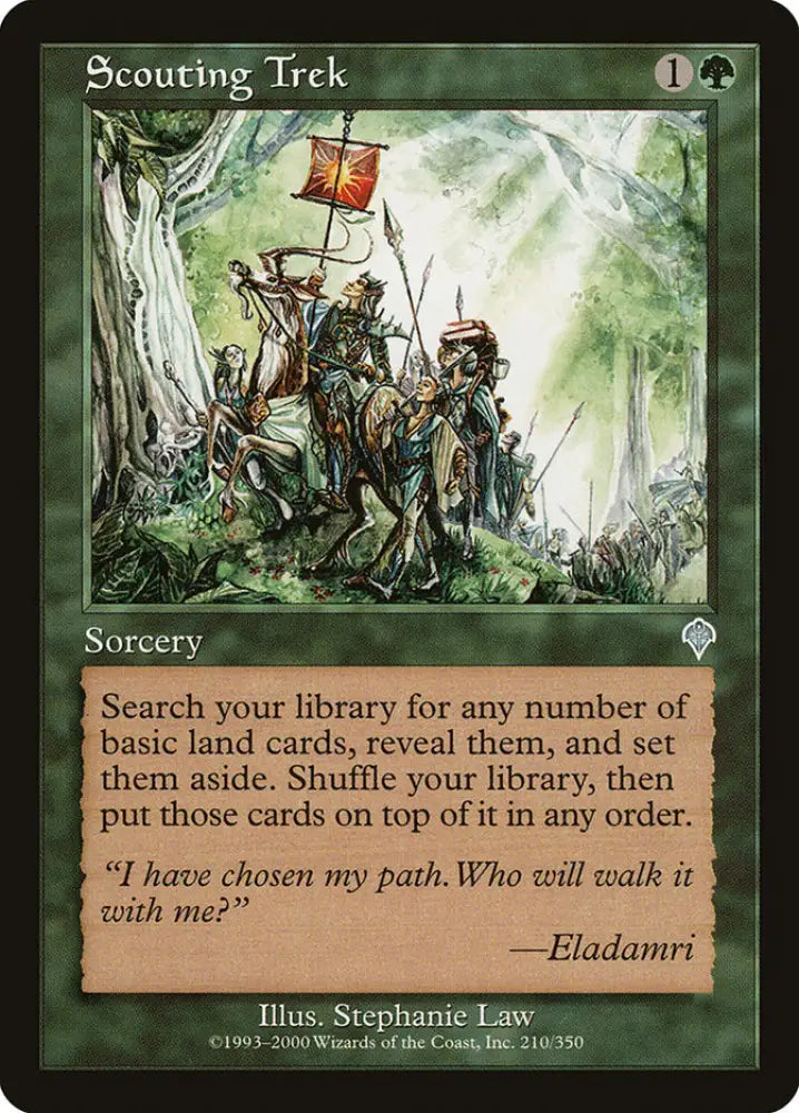 Scouting Trek [Invasion] - MTG Single