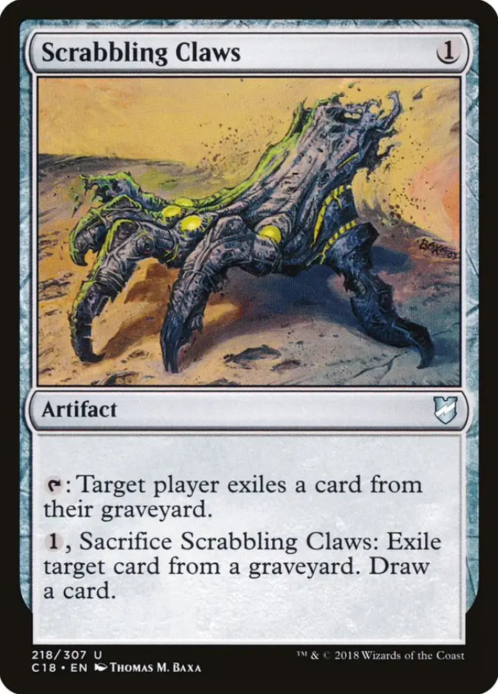 Scrabbling Claws [Commander 2018] - MTG Single