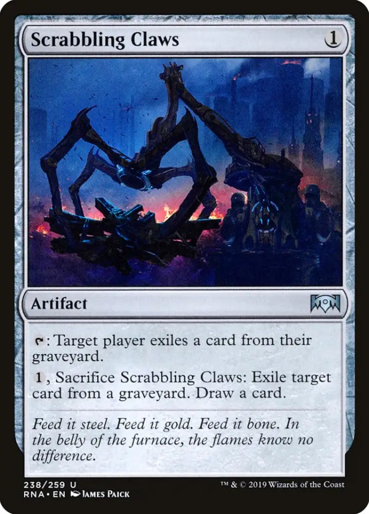 Scrabbling Claws [Ravnica Allegiance] - MTG Single