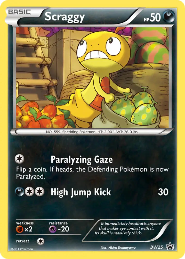 Scraggy (BW25) [Black & White: Black Star Promos] - Pokemon Single