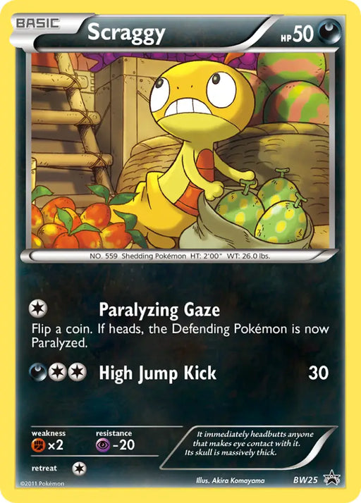 Scraggy (BW25) [Black & White: Black Star Promos] - Pokemon Single