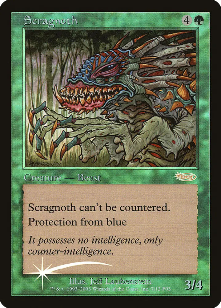Scragnoth [Friday Night Magic 2003] - MTG Single
