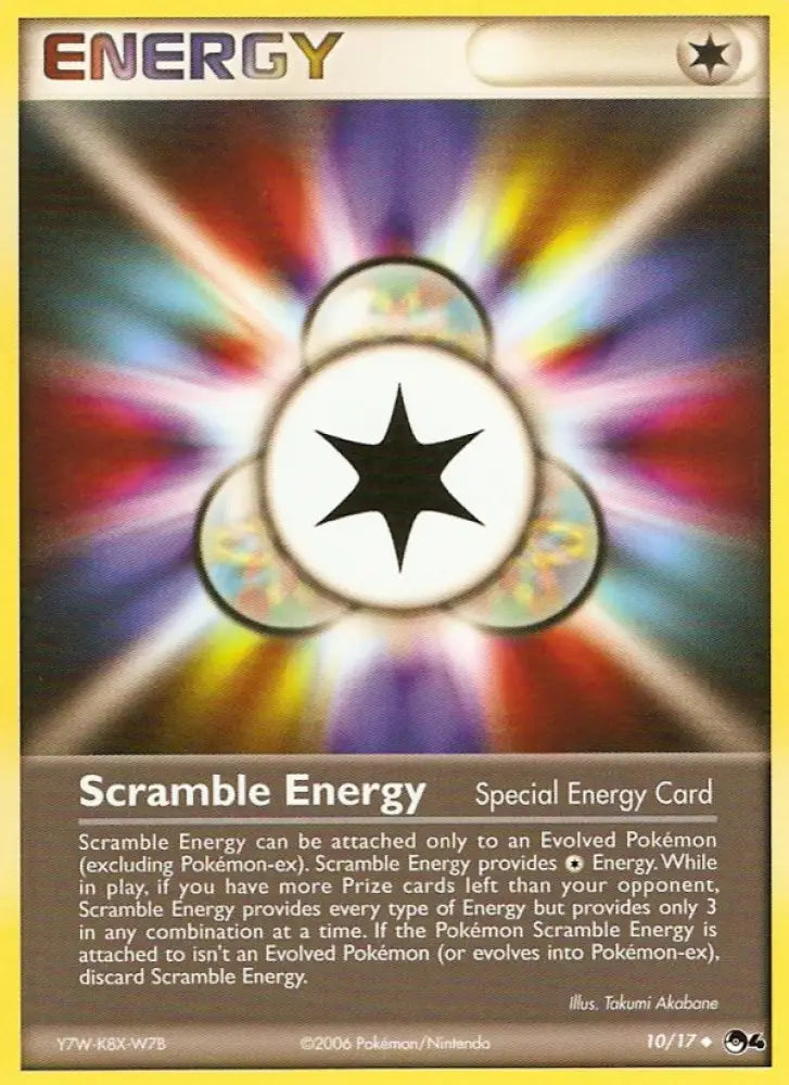 Scramble Energy (10/17) [POP Series 4] - Pokemon Single