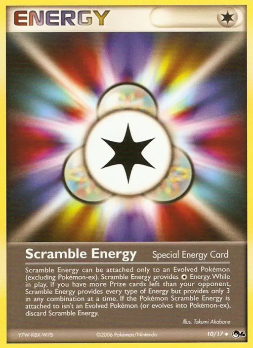 Scramble Energy (10/17) [POP Series 4] - Pokemon Single