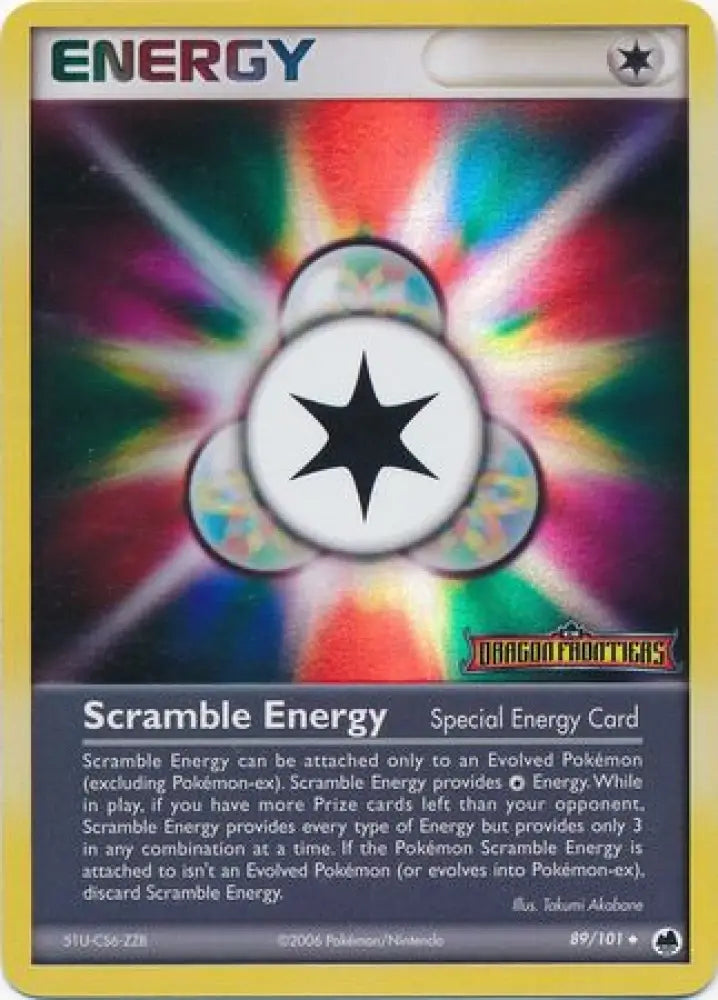 Scramble Energy (89/101) (Stamped) [EX: Dragon Frontiers] - Pokemon Single