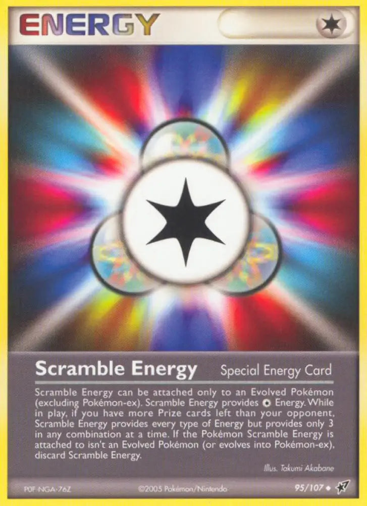Scramble Energy (95/107) [EX: Deoxys] - Pokemon Single