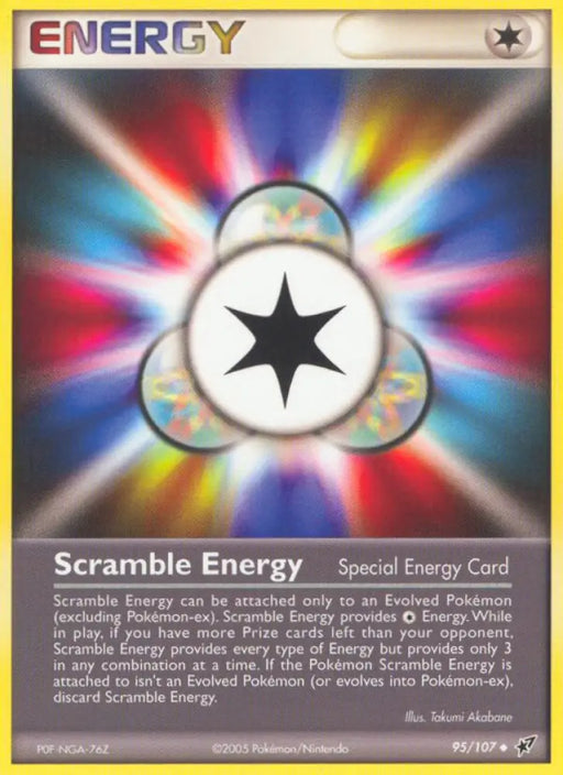 Scramble Energy (95/107) [EX: Deoxys] - Pokemon Single