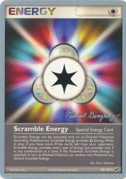 Scramble Energy (95/107) (King of the West - Michael Gonzalez) [World Championships 2005] - Pokemon Single