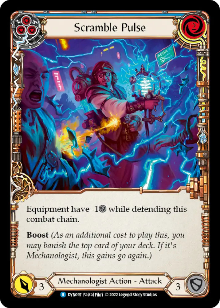 Scramble Pulse (Blue) [Dynasty] - Flesh And Blood Single