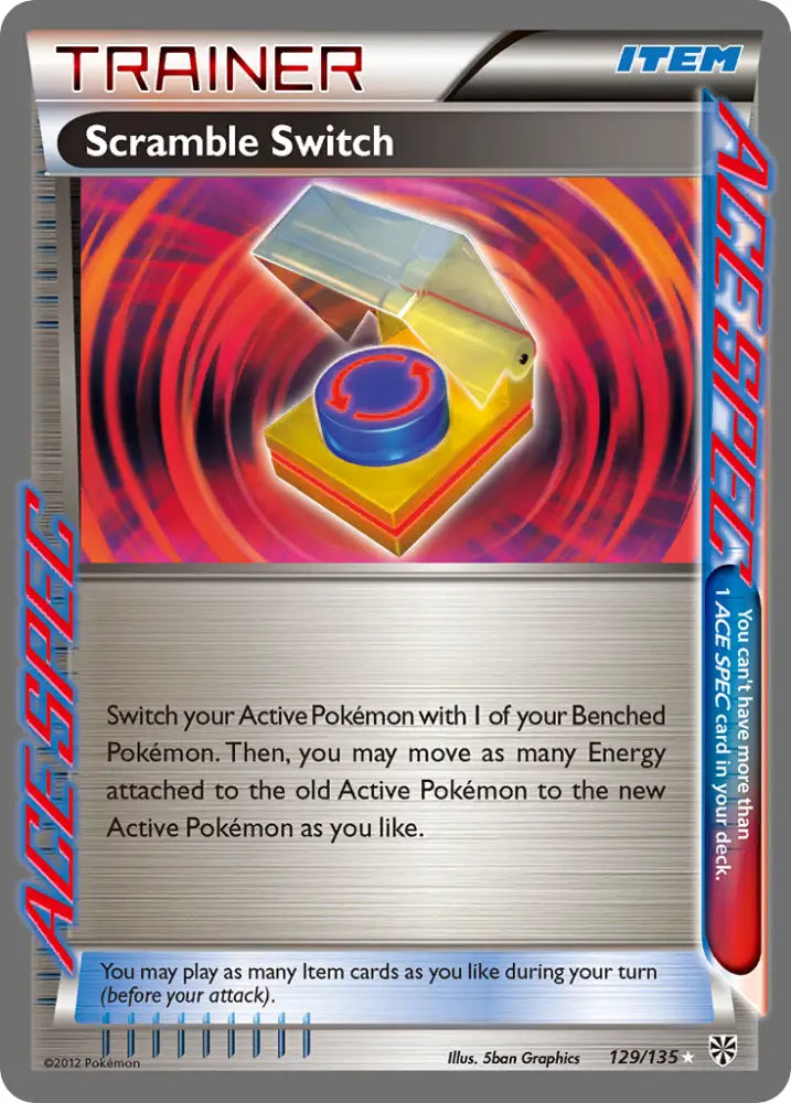 Scramble Switch (129/135) [Black & White: Plasma Storm] - Pokemon Single