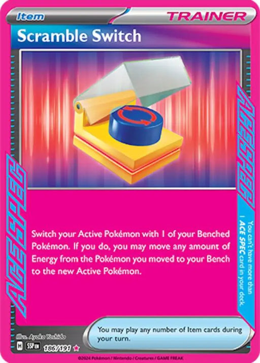 Scramble Switch (186/191) [Scarlet & Violet: Surging Sparks] - Pokemon Single