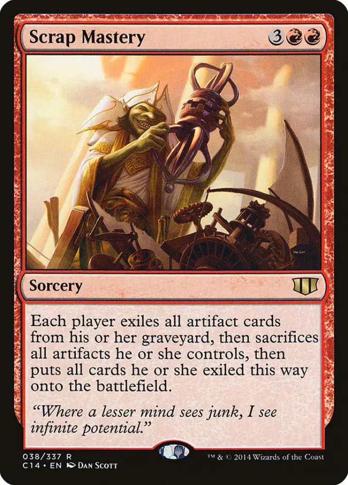 Scrap Mastery [Commander 2014] - MTG Single