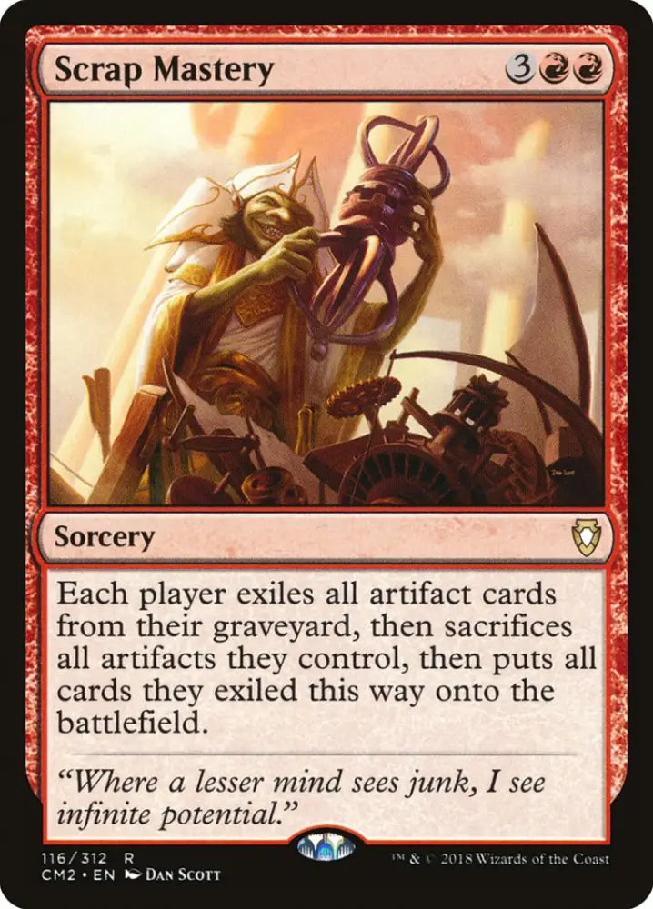 Scrap Mastery [Commander Anthology Volume II] - MTG Single