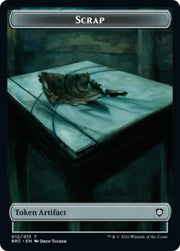 Scrap // Powerstone Double-Sided Token [The Brothers’ War Commander Tokens] - MTG Single