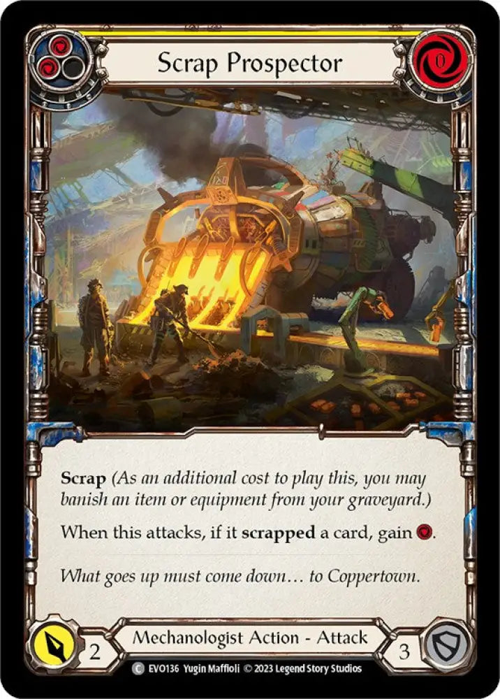 Scrap Prospector (Yellow) [Bright Lights] - Flesh And Blood Single