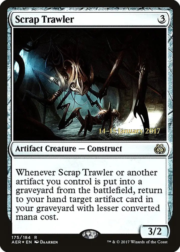 Scrap Trawler [Aether Revolt Prerelease Promos] - MTG Single