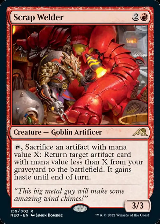Scrap Welder [Kamigawa: Neon Dynasty] - MTG Single