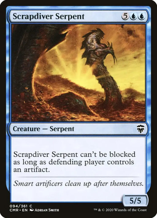 Scrapdiver Serpent [Commander Legends] - MTG Single