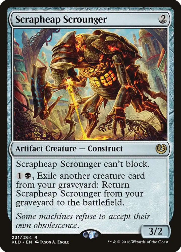 Scrapheap Scrounger [Kaladesh] - MTG Single