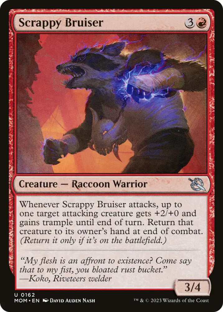 Scrappy Bruiser [March of the Machine] - MTG Single