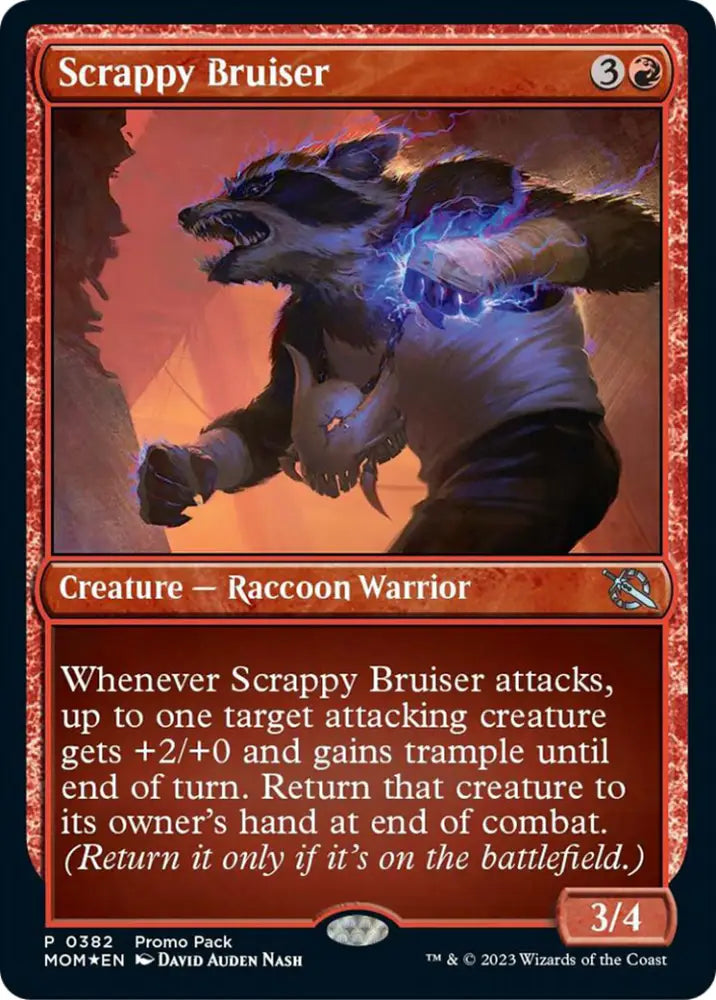 Scrappy Bruiser (Promo Pack) [March of the Machine Promos] - MTG Single