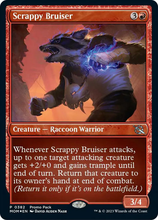 Scrappy Bruiser (Promo Pack) [March of the Machine Promos] - MTG Single