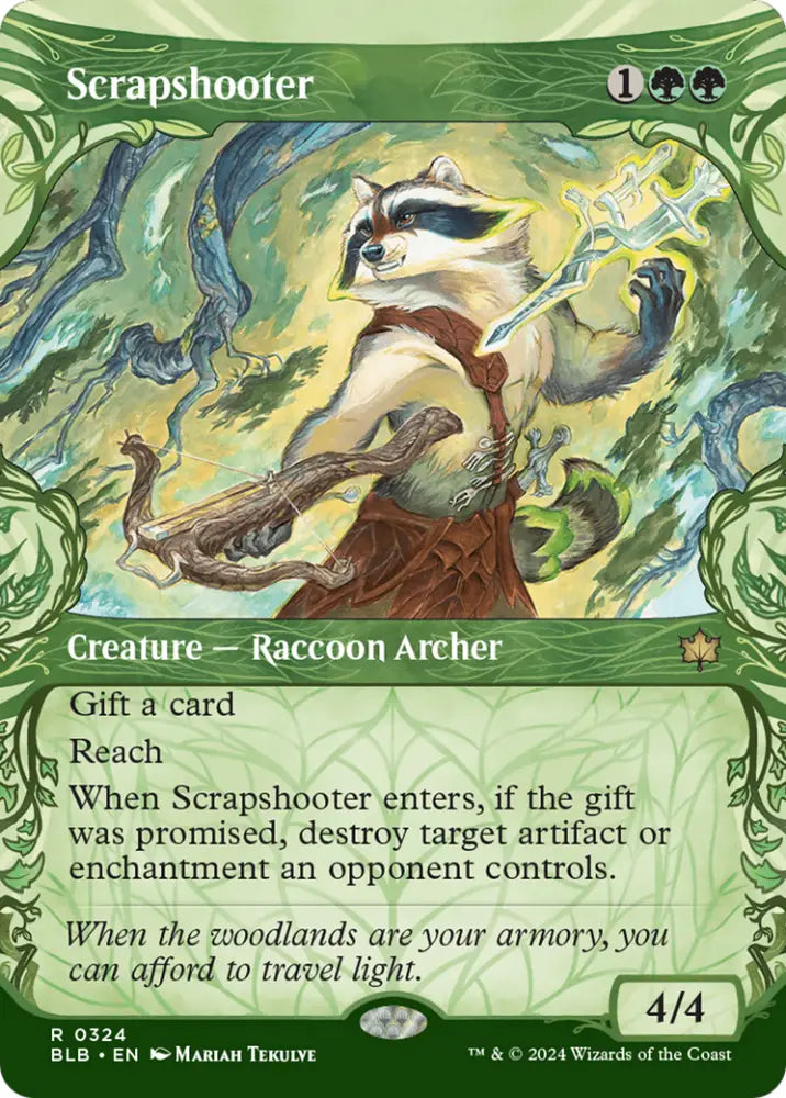 Scrapshooter (Showcase) [Bloomburrow] - MTG Single