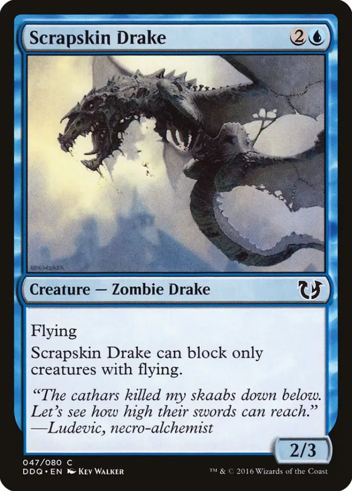 Scrapskin Drake [Duel Decks: Blessed vs. Cursed] - MTG Single